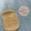 Happy Anniversary Cookie Stamp Happy Anniversary Cookie Stamp