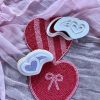 Heart Comet Cookie Cutter and Fondant Embosser Heart Comet Cookie Cutter and Fondant Embosser