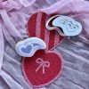 Heart Comet Cookie Cutter and Fondant Embosser Heart Comet Cookie Cutter and Fondant Embosser