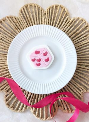 Heart Dice Cookie Cutter and Fondant Embosser