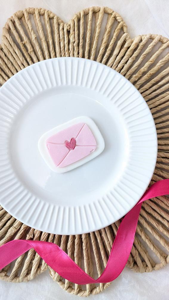 Heart Envelope Cookie Cutter and Fondant Embosser