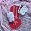 Heart Teddy Bear Cookie Cutter and Fondant Embosser