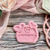 Heart Cake Cookie Cutter and Fondant Embosser