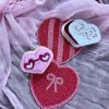 Hippie Heart Cookie Cutter and Fondant Embosser Hippie Heart Cookie Cutter and Fondant Embosser