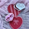 Hippie Heart Cookie Cutter and Fondant Embosser Hippie Heart Cookie Cutter and Fondant Embosser