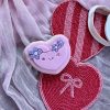 Hippie Heart Cookie Cutter and Fondant Embosser, Valentine's Day,  Love, Hippy, Floral Heart, Flowers