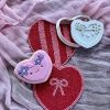 Hippie Heart Cookie Cutter and Fondant Embosser