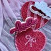 LOVE 3 Love Cookie Cutter and Fondant Embosser, Valentine's Day, Wedding, Engagement, Friendship