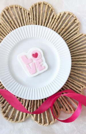 Love Cookie Cutter and Fondant Embosser