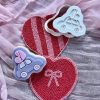 Heart Car Cookie Cutter and Fondant Embosser