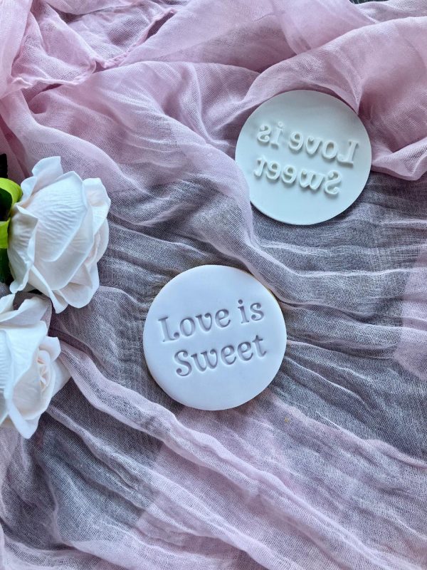 Love Is Sweet Cookie Stamp