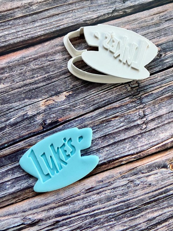 Luke's Cookie Cutter and Fondant Stamp