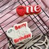 Berry First Birthday Cookie Cutter and Fondant Embosser