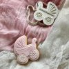 Pram Cookie Cutter and Fondant Stamp Pram Cookie Cutter and Fondant Stamp