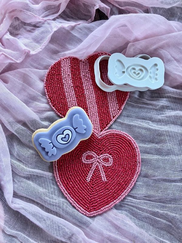 Sweet 1 Sweet Cookie Cutter and Fondant Embosser, Candy, Sweetie, Valentine's Day, Wedding, Engagement, Love is Sweet