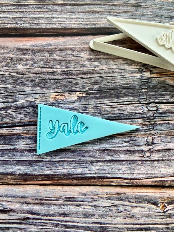 Yale Cookie Cutter and Fondant Stamp Embosser