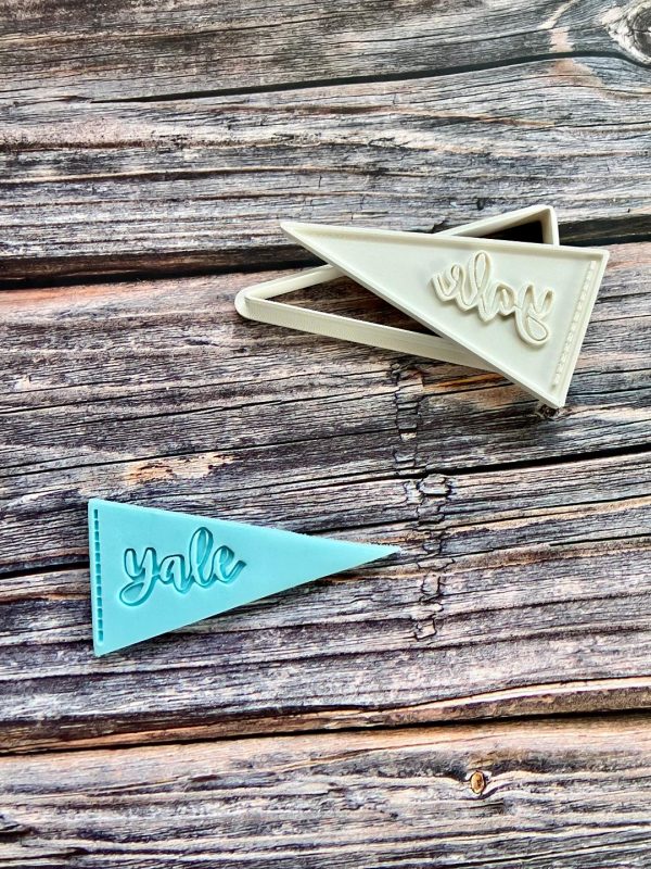 Yale Cookie Cutter and Fondant Stamp Embosser