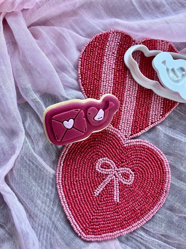 Love Letter Cookie Cutter and Fondant Embosser Love Letter Cookie Cutter and Fondant Embosser