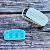 Comb Cookie Cutter and Fondant Stamp Embosser Comb Cookie Cutter and Fondant Stamp Embosser