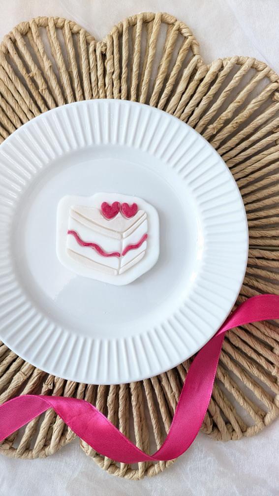 Heart Cake Cookie Cutter and Fondant Embosser