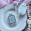 Suitcase Cookie Cutter and Fondant Stamp Embosser, Vacation, Air Hostess, Cabin Crew, Pilot, Travel, Holiday