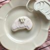Croissant Cookie Cutter and Fondant Embosser