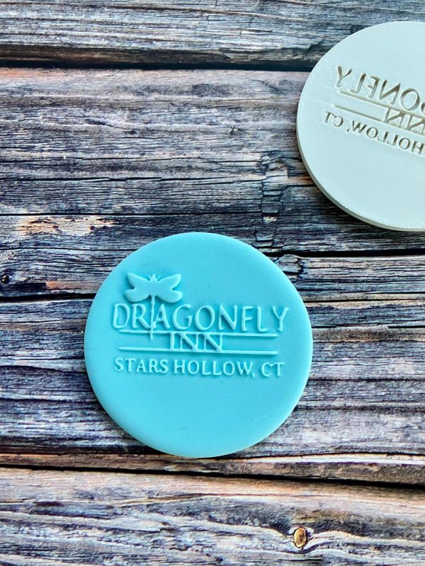 Dragonfly Inn Fondant Stamp Embosser, Gilmore Girls