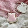 Baby Dress Cookie Cutter and Fondant Stamp Baby Dress Cookie Cutter and Fondant Stamp
