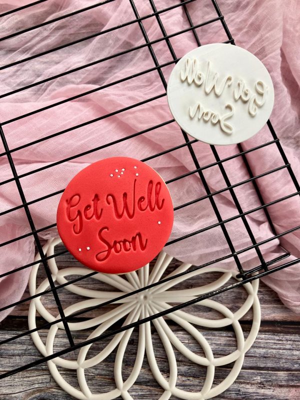 Get Well Soon Cookie Stamp Get Well Soon Cookie Stamp