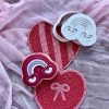 Heart Rainbow Cookie Cutter and Fondant Embosser Heart Rainbow Cookie Cutter and Fondant Embosser