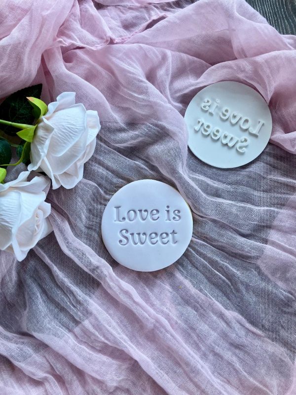 Love Is Sweet Cookie Stamp