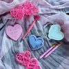 Pencil Heart Cookie Cutter and Fondant Embosser