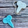 Scissors Cookie Cutter and Fondant Stamp Embosser Scissors Cookie Cutter and Fondant Stamp Embosser