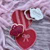 Heart Mugs Cookie Cutter and Fondant Embosser, Valentine's Day,  Wedding, Engagement, Heart Cups, You're My Cup Of Tea