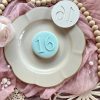 Sixteen Fondant Stamp Embosser, 16, Sixteenth, 16th, Sweet 16, Birthday, Number