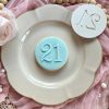 21a Twenty One Fondant Stamp Embosser, 21, Twenty First, 21st, Birthday, Number