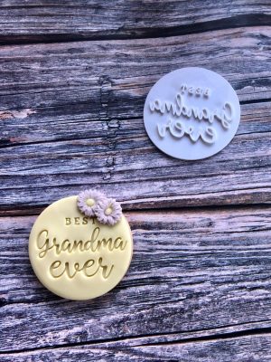 Best Grandma Ever Cookie Stamp