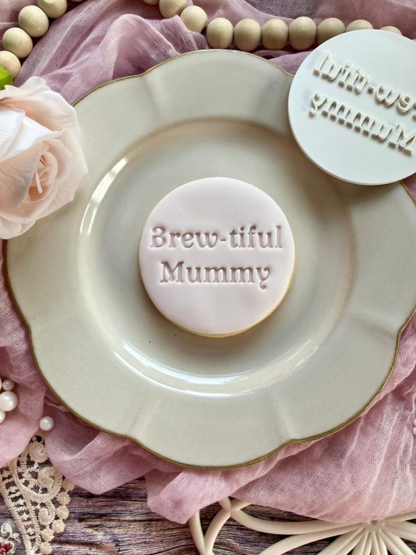 Brew-tiful Mummy Cookie Stamp