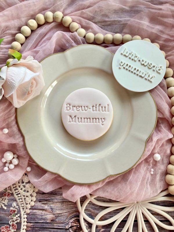 Brew-tiful Mummy Cookie Stamp