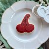 Cherry Cookie Cutter & Fondant Embosser – Cherry Fruit Brunch Design