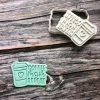 Coffee Mom Repeat Cookie Cutter and Fondant Stamp