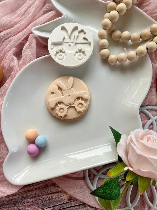 Easter Truck Fondant Stamp Embosser