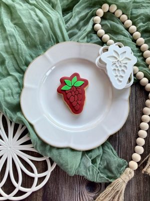 Grapes Cookie Cutter and Fondant Embosser