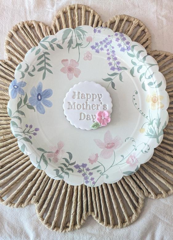 Happy Mother's Day Happy Mother's Day Cookie Stamp, Mother's Day, Mothers Day, Mothering Sunday