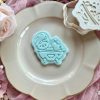 Lady in Bubble Bath Cookie Cutter and Fondant Stamp Embosser, Pamper, Relax, Spa, Self Care, Mother's Day