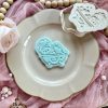 Lady in Bubble Bath Cookie Cutter and Fondant Stamp Embosser