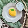 Lemon Cookie Cutter and Fondant Embosser Lemon Cookie Cutter and Fondant Embosser