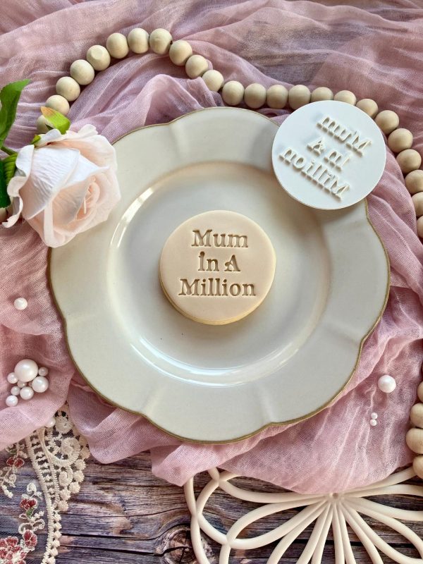 Mum in a Million Cookie Stamp Mum in a Million Cookie Stamp