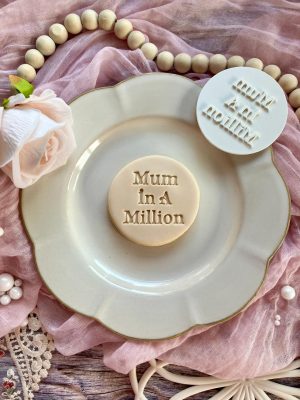 Mum in a Million Cookie Stamp