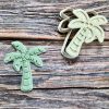 Palm Tree Cookie Cutter and Fondant Embosser